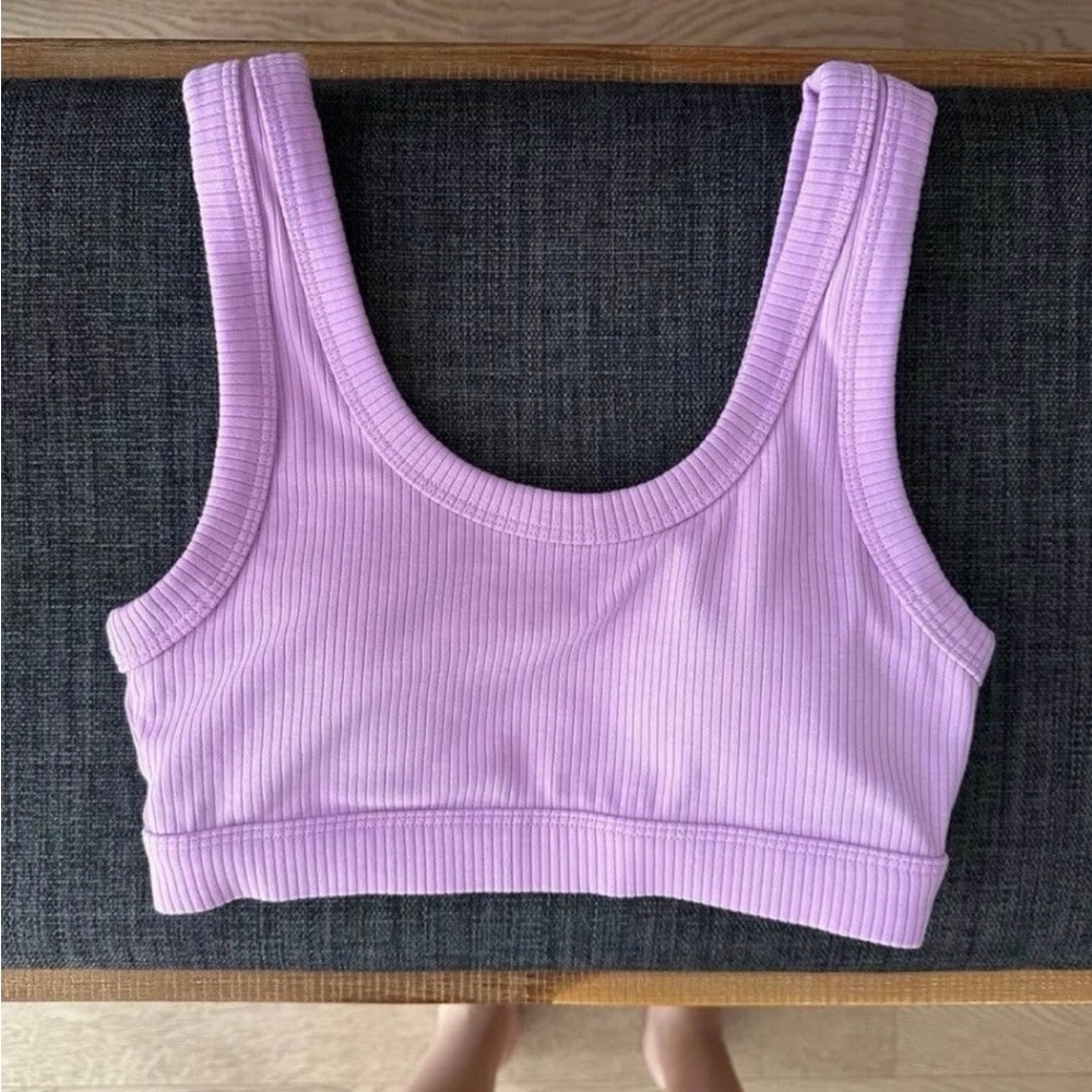 Alo Yoga Wellness Bra (Pink Lavender) - xs